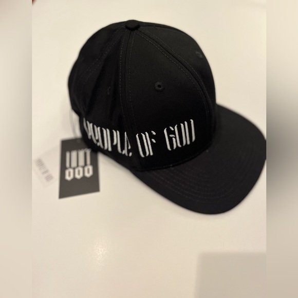 People of God Black Baseball Cap by Unit 000 - Picture 7 of 8